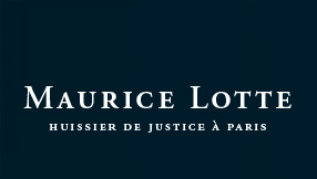 Maurice LOTTE, huissier de Justice à Paris